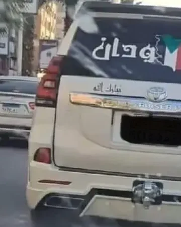 سيارة سودانية تثير غضب المصريين